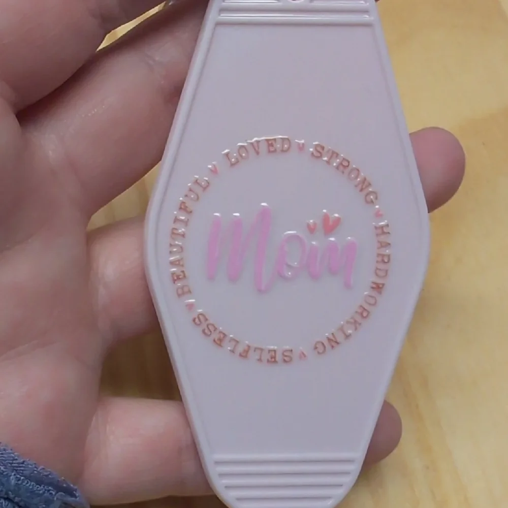 Pink Mom Keychain - Picture 2 of 2